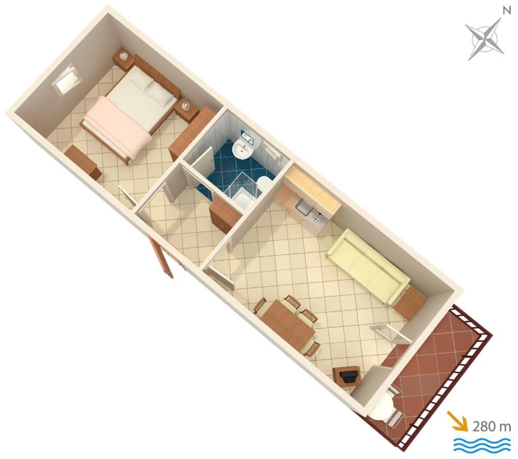 Apartments And Rooms With Parking Space Marina, Trogir - 5953 外观 照片